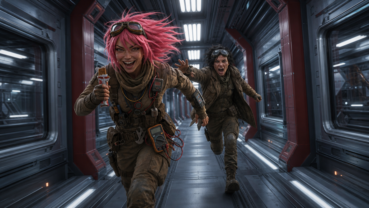 Corridors — yui-es-akari-rohan