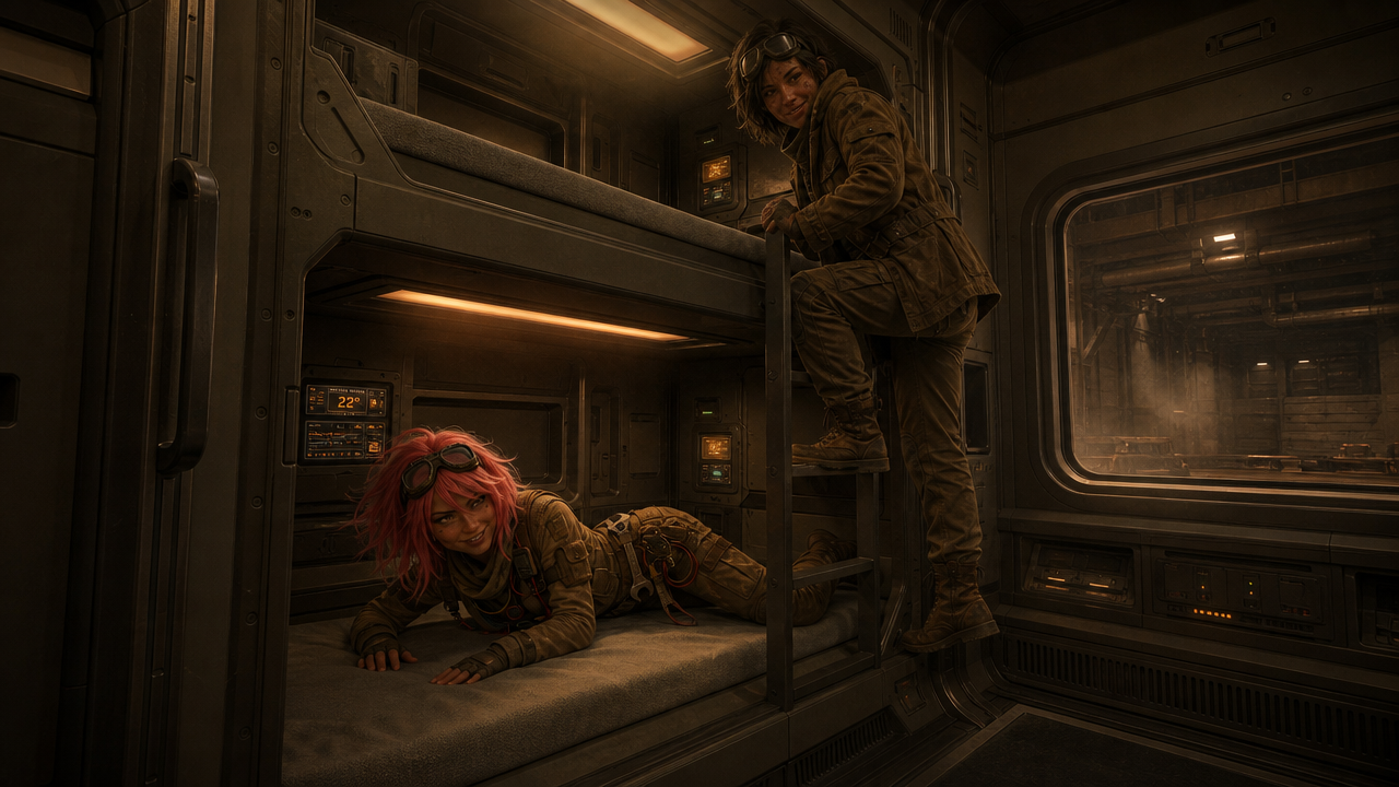 Crew Quarters — yuiesaikabohockodikazagyakkal